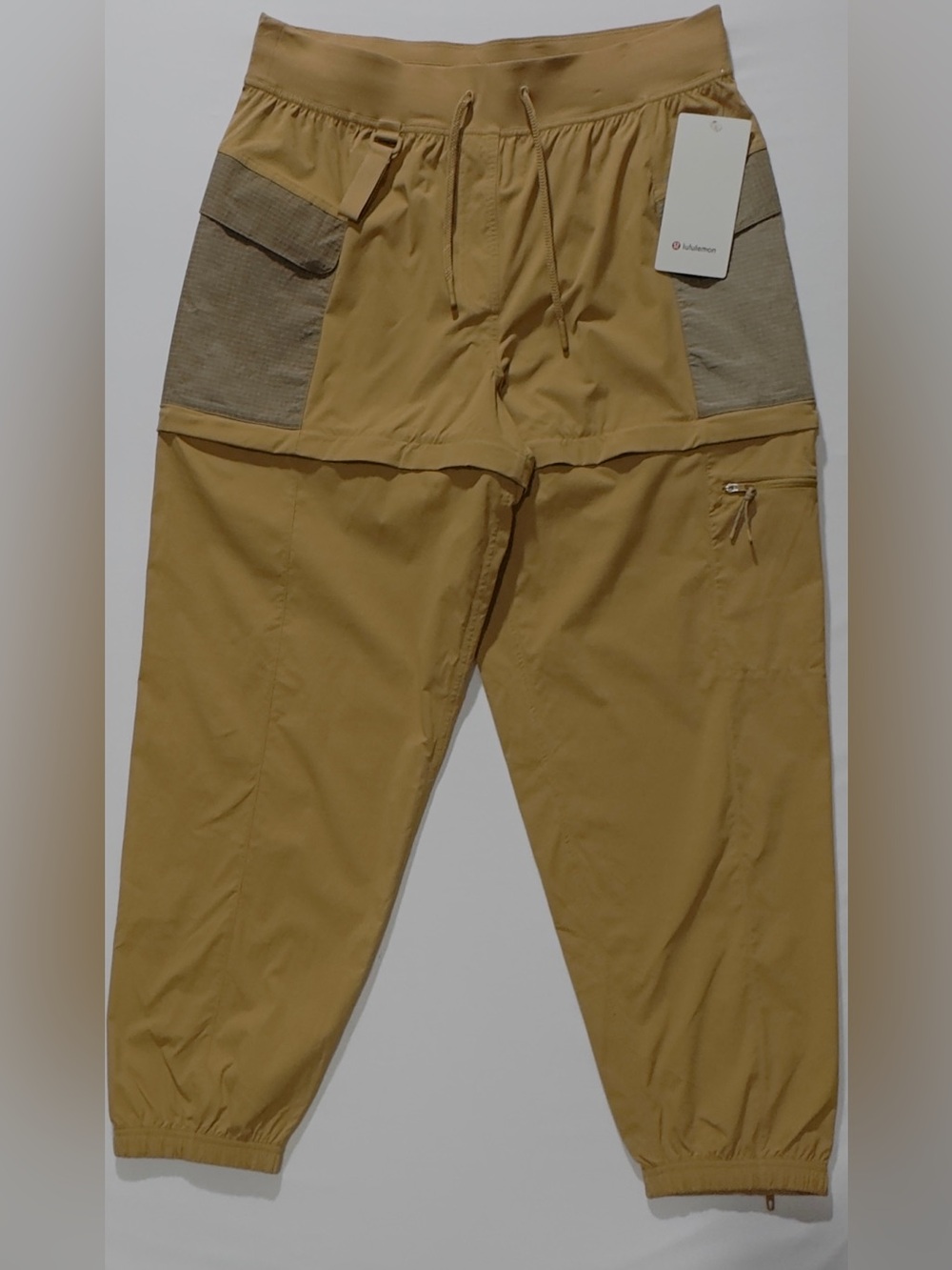 **Lululemon**Convertible High-Rise Hiking Jogger in Gold Buff